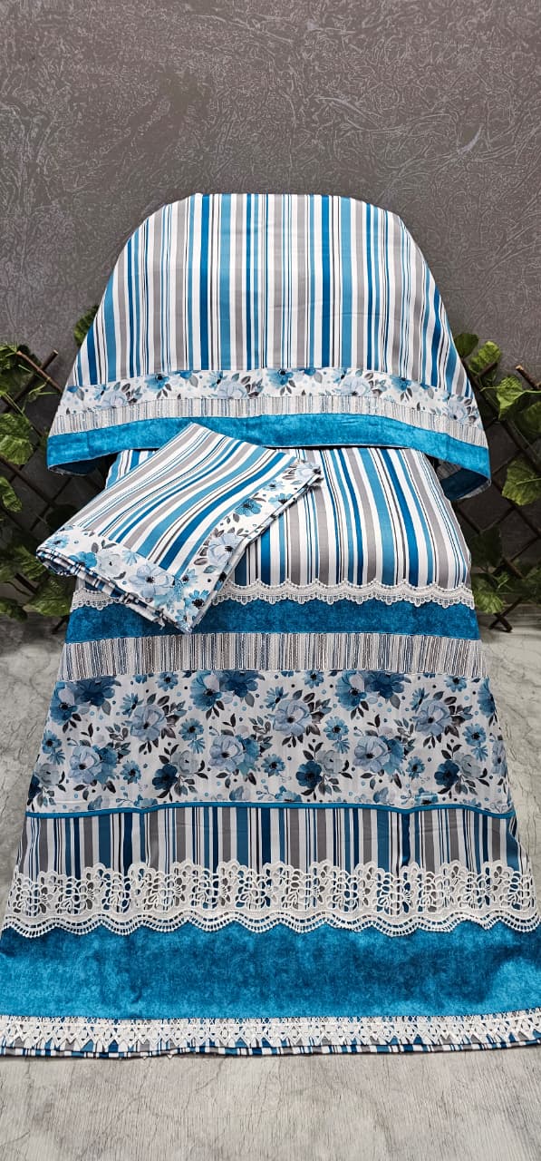 Rida and Masallah , Soft Platinum Cotton Fabric Rida and Masallah , Soft Platinum Cotton Fabric